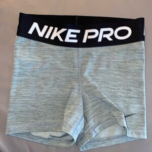 Nike Pro Dri-Fit Bike Shorts Grey XS